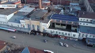 Битая лампочка и труба: как выглядит старый томский завод с воздуха