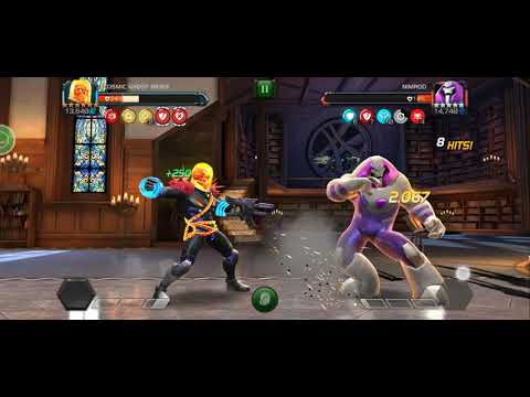 6 star cosmic ghost rider takes down boss Nimrod #mcoc #boss #gameplay #cosmic #ghost #rider #nimrod