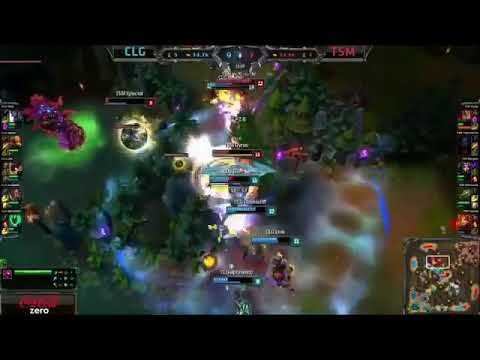 CLG Doublelift Lucian VS TSM Wildturtle Twitch Highlights {EPIC}   2014 NA LCS Spring W10D1 HQ