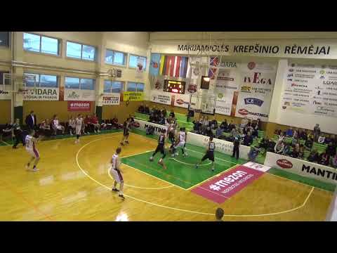Mezon NKL rungtynės: Marijampolės "Sūduva-Mantinga" -  Vilniaus "Perlas" [2017.11.11]