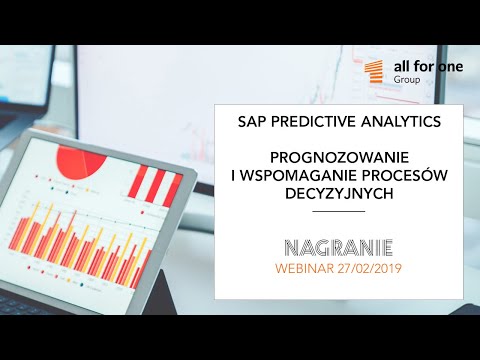 SAP Predictive Analytics – prognozowanie i wspomaganie procesów decyzyjnych