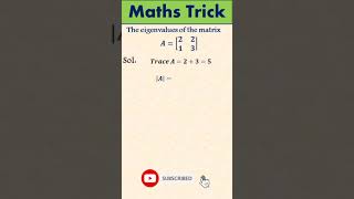 Eigen values of 2x2 matrix | PSTET | CTET | CSIR NET | GATE | MASTER / LECTURER CADRE | IIT JAM
