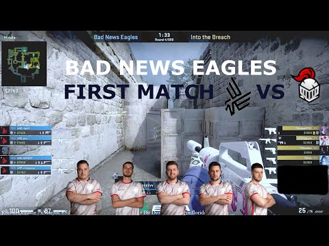 BAD NEWS EAGLES FIRST MATCH VS INTO THE BREACH - ESEA CASH CUP - HIGHLIGHTS - BO3