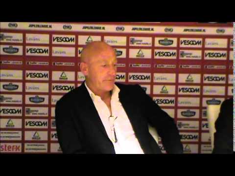 Persconferentie na afloop Helmond Sport vs  Fortuna Sittard