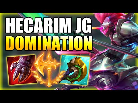 HOW TO PLAY HECARIM JUNGLE & DOMINATE THE GAME - Season 11 Hecarim Jungle Guide - League of legends
