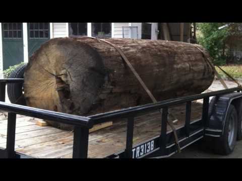 Building a large white oak dining table part 1.