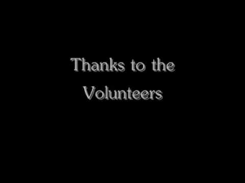 Thanks to the Volunteers