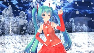好き！雪！本気マジック【MMD】サンタコス初音ミク