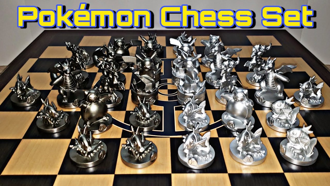 Unboxing/Review Pokémon Chess Set