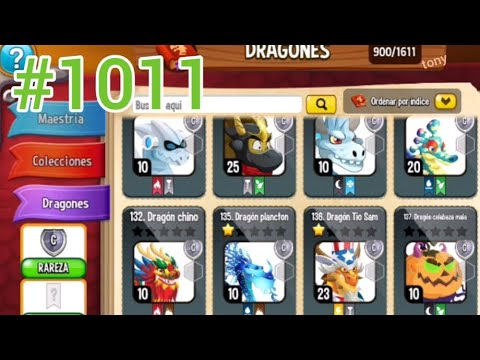 Dragon City #1011 - Tengo 900 Dragones y 25 Colecciones completas