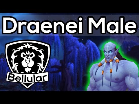 NEW Draenei Male Model Preview (In Game!) - Warlords of Draenor Beta