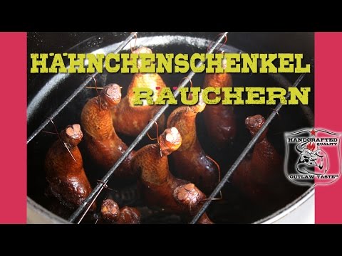 Hähnchenschenkel räuchern selbst gemacht