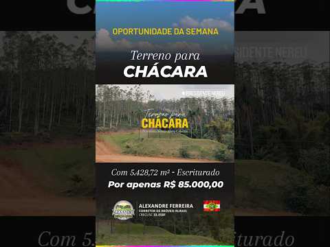 Sítio para Venda com vista para as montanhas em Presidente Nereu SC. Alexandre (47) 9.9118-8118