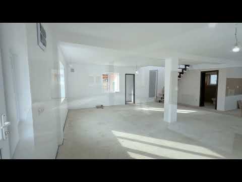 Casa noua, curte, gradina, aria Arena Sepsi, Central, Sfantu Gheorghe, Covasna — Video