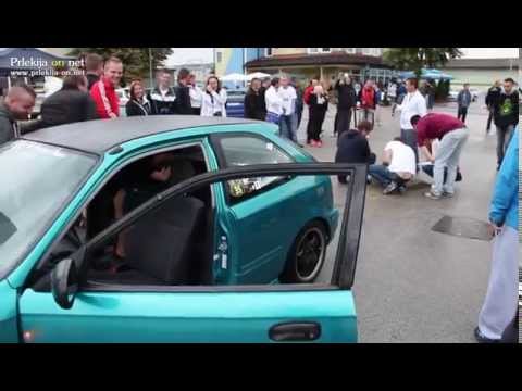 Avto show v Ljutomeru - merjenja