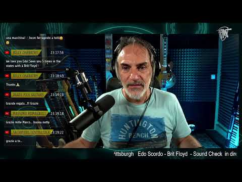 Edo Scordo - Brit Floyd - Backstage