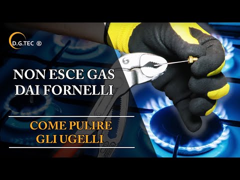 Non esce gas dai fornelli o fiamma bassa