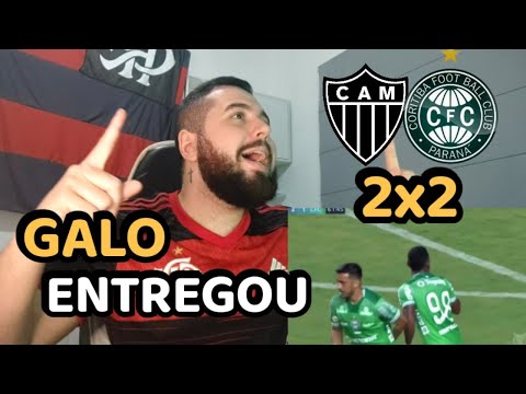 REACT ATLÉTICO MINEIRO 2X2 CORITIBA MELHORES MOMENTOS - CAMPEONATO BRASILEIRO 2022
