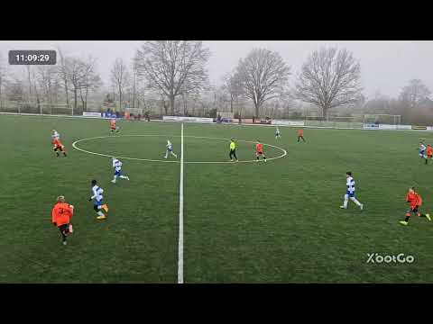 Sc Buitenboys Jo12-3 vs SV Achterveld jo13-1 18 januari
