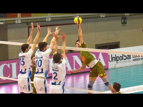 Pallavolo A2 maschile - Mondovì-Siena 3-2: highlights