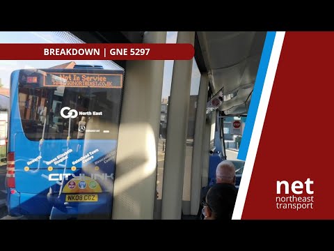 BREAKDOWN | Service 57: GNE 5297, transferring onto Service 58: GNE 5382