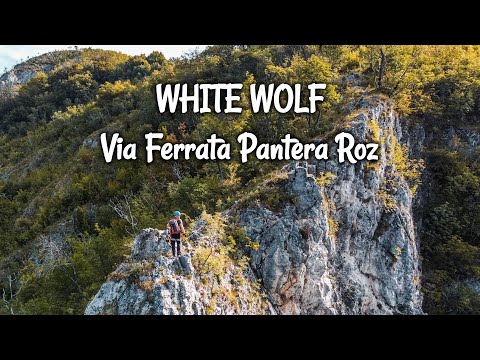 Via Ferrata White Wolf | Traseul Pantera Roz