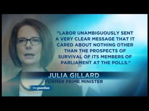Gillard breaks silence