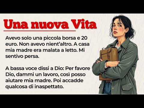 Come un lavoro ha cambiato la mia vita | Start Learning Italian with Easy Story (A1-A2)