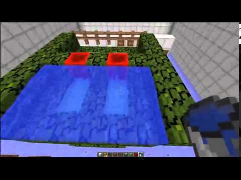 Minecraft 1.8 high efficiency melon/pumpkin farm [broken by 1.9]