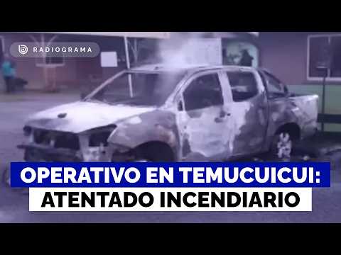 A un día de megaoperativo en Temucuicui: atentado incendiario a empresa en Collipulli