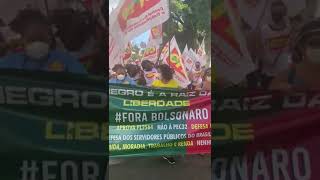 Fora Bolsonaro ganha às ruas de Salvador no Dia da Consciência Negra
