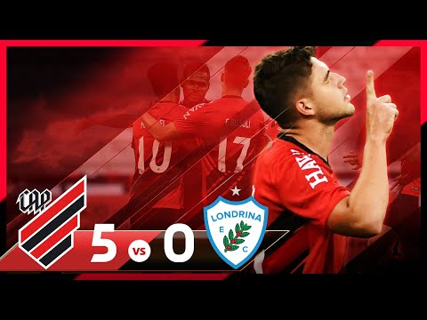 FURACÃO AVASSALADOR! Athletico Paranaense 5x0 Londrina | MELHORES MOMENTOS