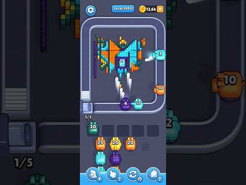 Pixel Flow Level 2408 Walkthrough