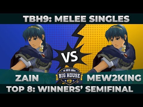 Zain vs Mew2King - Top 8 Winners' Semifinals: Melee Singles - TBH9 | Marth vs Marth