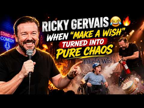 Ricky Gervais 😂🔥 | When “Make A Wish” Turned Into Pure Chaos