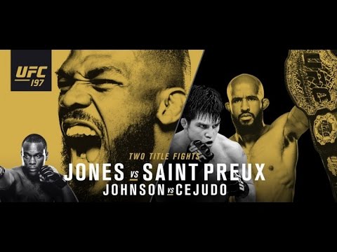 UFC 197 Jon Jones vs Ovince Saint Preux EA UFC 2 simulation