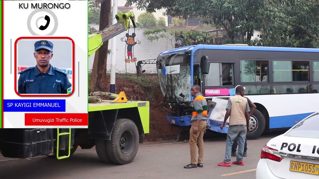 KIGALI Abantu 23 bakomerekeye mu mpanuka y’imodoka ikomeye