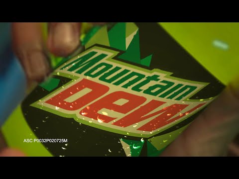「DEW」という音が、ゲームそのものになった / Mountain Dew「Play the Dew」