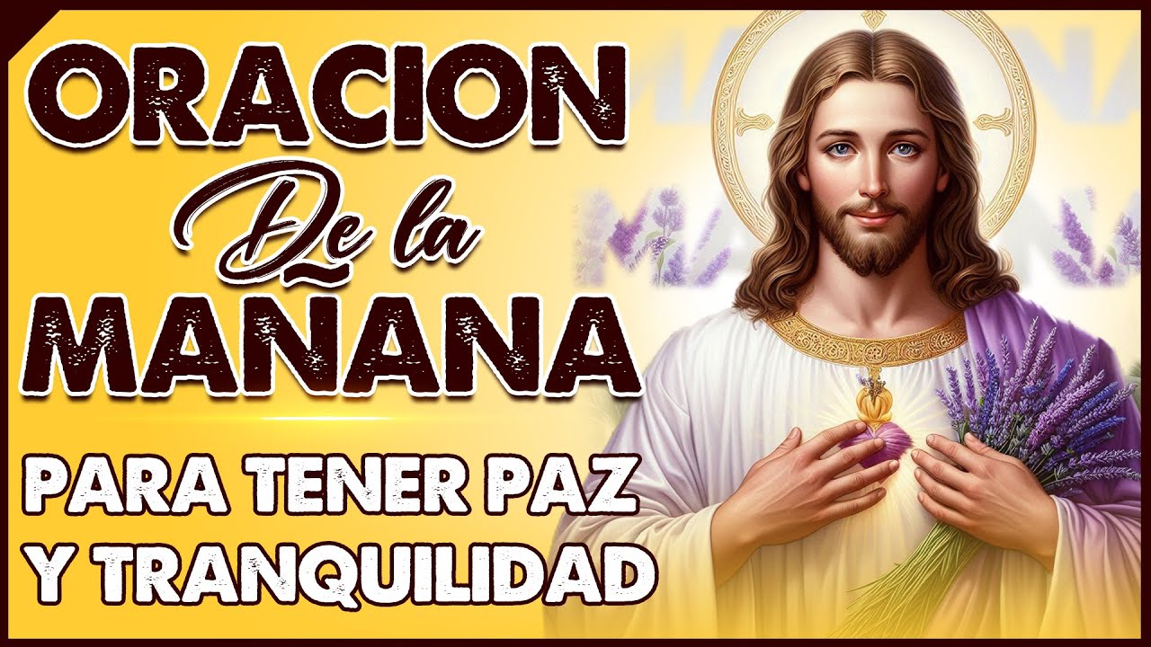 🌅Oración de la Mañana🌅 para tener paz y tranquilidad en tu vida