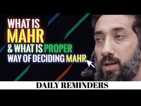 Was ist die Morgengabe (Mahr) in der islamischen Ehe und wie wird sie richtig festgelegt? | Islam...