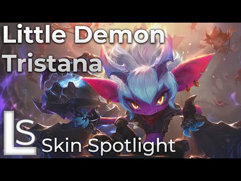 Little Demon Tristana - Skin Spotlight - Demonic Collection - League of Legends - Patch 10.3