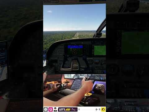 Pousando o Cessna 208B Grand Caravan em Urucará, Amazonas, Brasil | #FlightSimulator