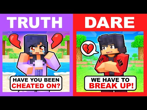 Minecraft but TRUTH OR DARE: HEARTBREAK EDITION!
