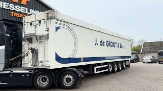 Полуприцеп с подвижным полом Knapen Trailers K200 90m3 4AS Liftas 2x Stuuras Alcoa 10MM Cargo Floor | Изображение 4 - Autoline