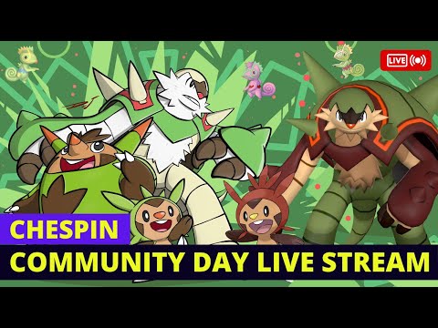 Chespin Community Day Live - Pokemon Go India