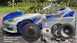Wie ihr noch mehr Sound aus eurem Tesla Model S holen könnt - Sound Upgrade!