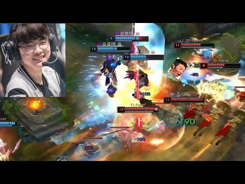 T1 FAKER BRINGS BACK HIS ICONIC AZIR! - LCK Highlights