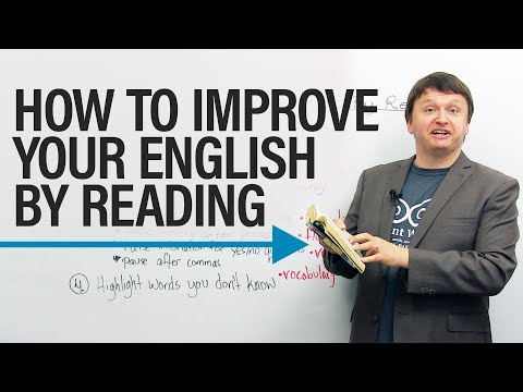 How to improve your English by reading