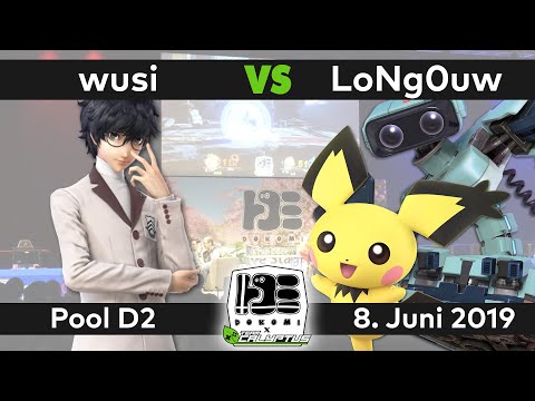 DoKomi 2019 | Wolves. wusi (Joker) vs LoNg0uw (R.O.B., Pichu, Roy) | Pool D2