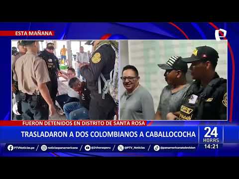 Trasladan a Caballococha a topógrafos colombianos detenidos en distrito de Santa Rosa